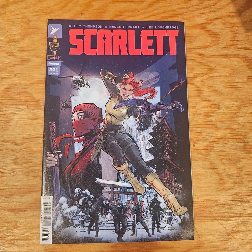 Scarlett #1 Comic Kelly Thompson Energon Universe 2024 Image Comics GI Joe